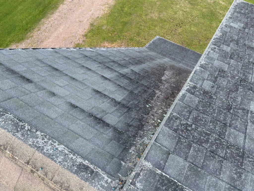 old and worn out shingle roof