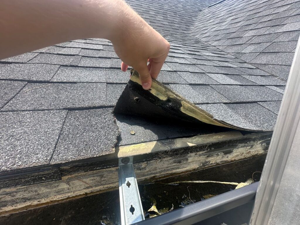 loose shingle