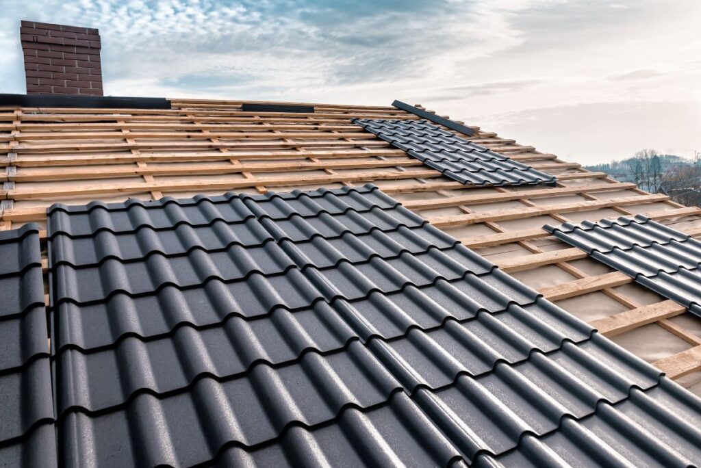 metal roof shingles
