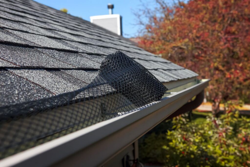 gutter guards cost close up installation